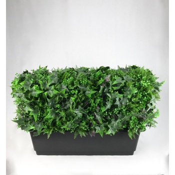 Mixed Greenery Hedge& Planterbox