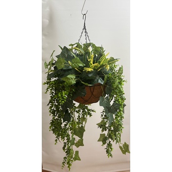 Deluxe Combination Greenery Hanging Basket